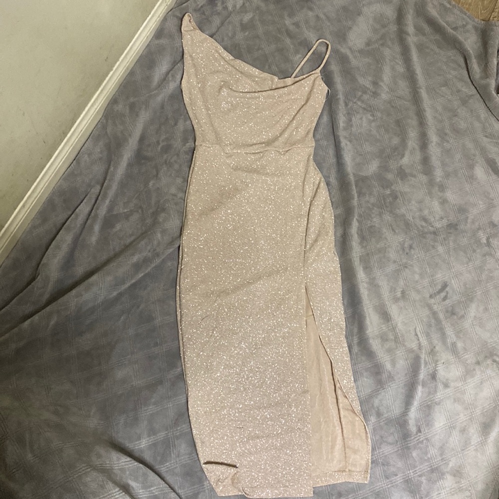 Sparkly ivory dress